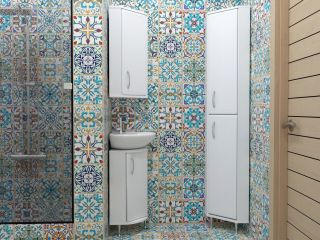 Тумба под раковину угловая Stella Polar Концепт SP-00000156 30см белый